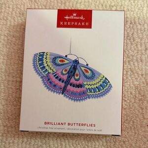 🦋Hallmark Keepsake 2024 Brilliant Butterflies Ornament 8th in Series NEW In BOX